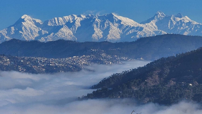 View form the Himalayan Stone Hamlet